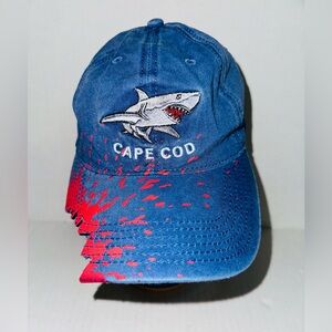 Cape Cod Great White Shark Bite Adjustable Baseball Cap Hat